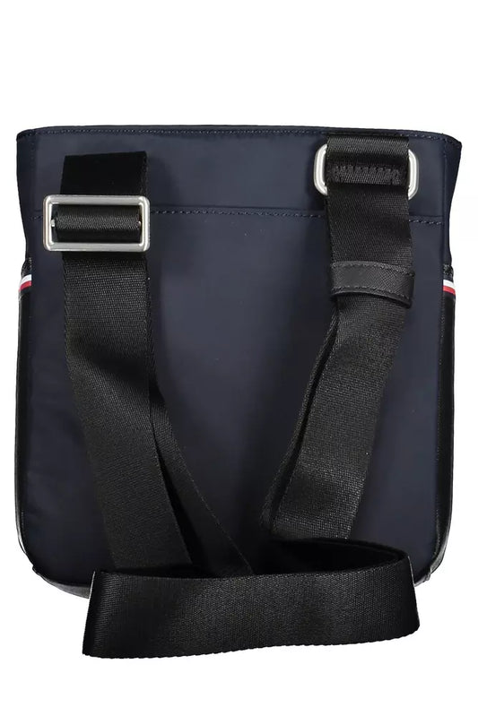 Blue Polyester Men Shoulder Bag - SEHABRANDS