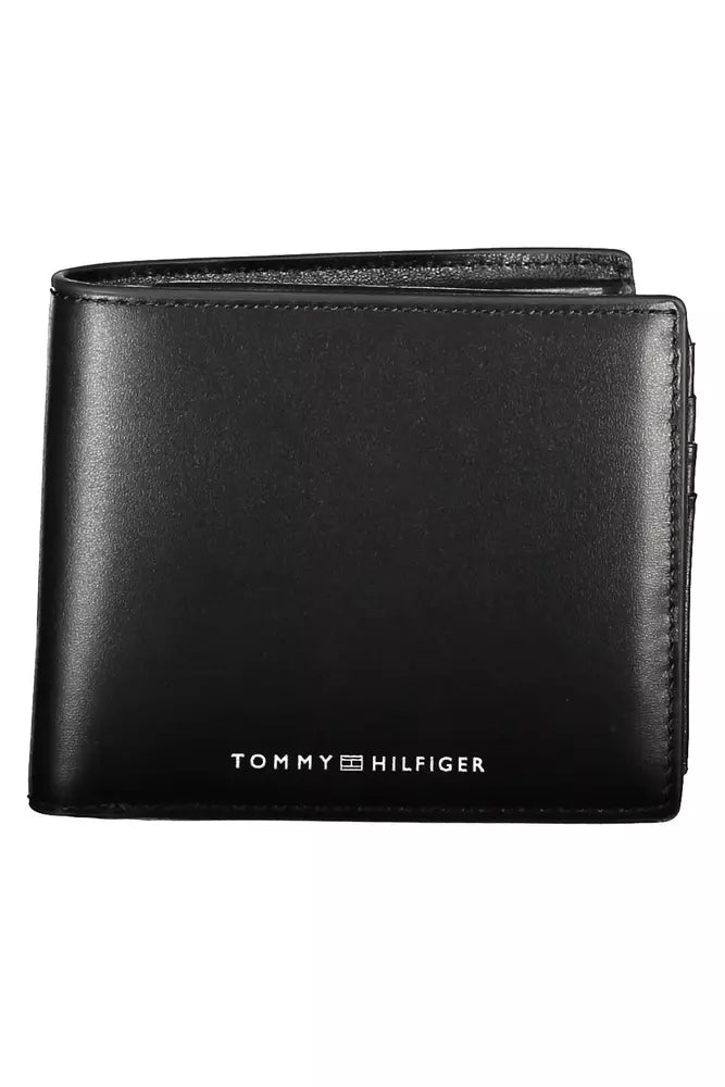 Black Leather Men Wallet - SEHABRANDS