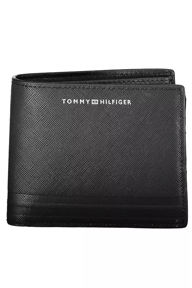 Black Leather Men Wallet - SEHABRANDS