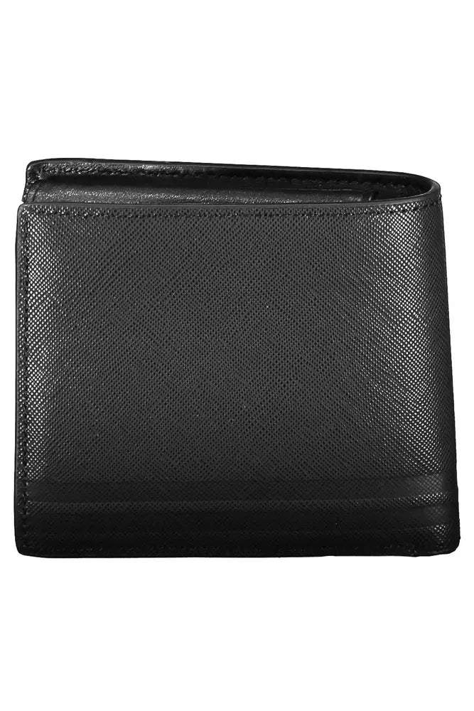 Black Leather Men Wallet - SEHABRANDS