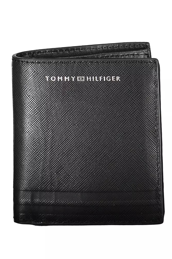 Black Leather Men Wallet - SEHABRANDS