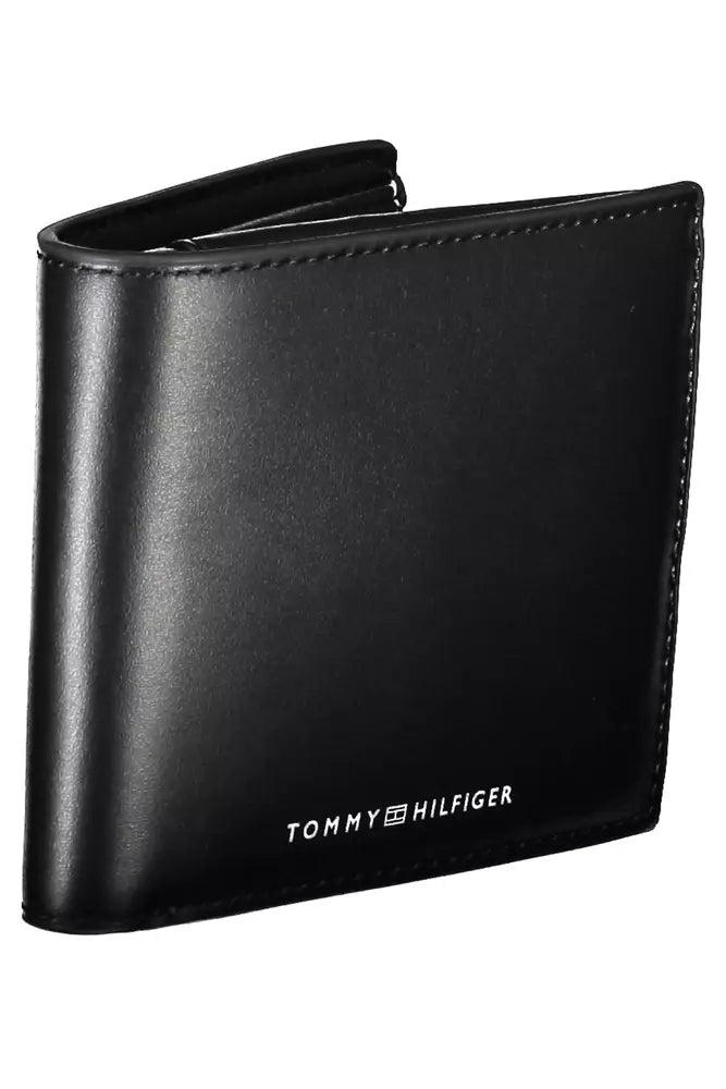 Black Leather Men Wallet - SEHABRANDS