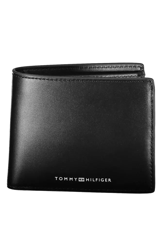 Black Leather Men Wallet - SEHABRANDS