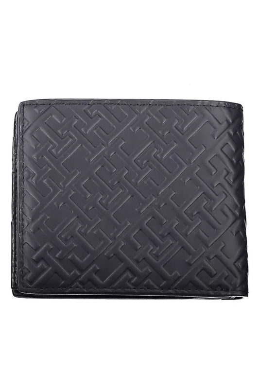 Blue Leather Men Wallet - SEHABRANDS