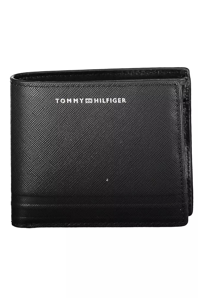 Black Leather Men Wallet - SEHABRANDS