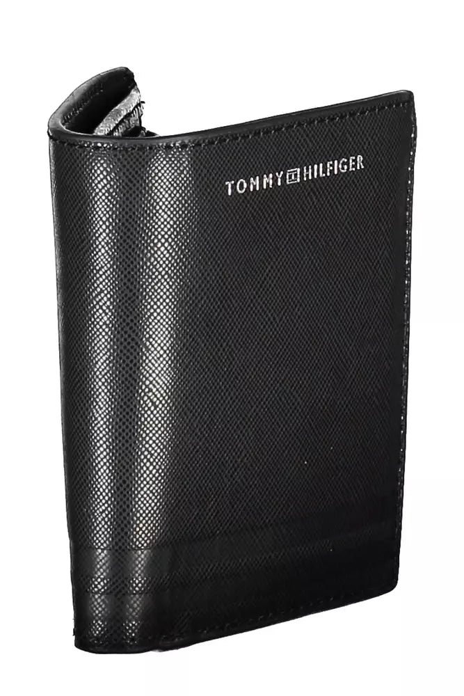 Black Leather Men Wallet - SEHABRANDS