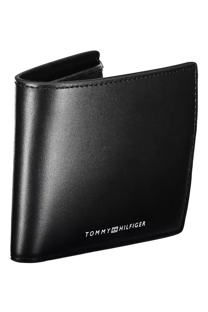 Black Leather Men Wallet - SEHABRANDS