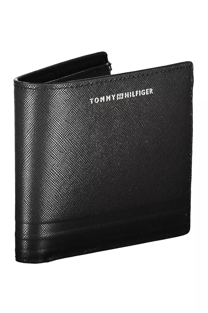 Black Leather Men Wallet - SEHABRANDS