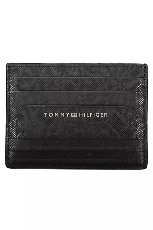 Black Leather Men Wallet - SEHABRANDS