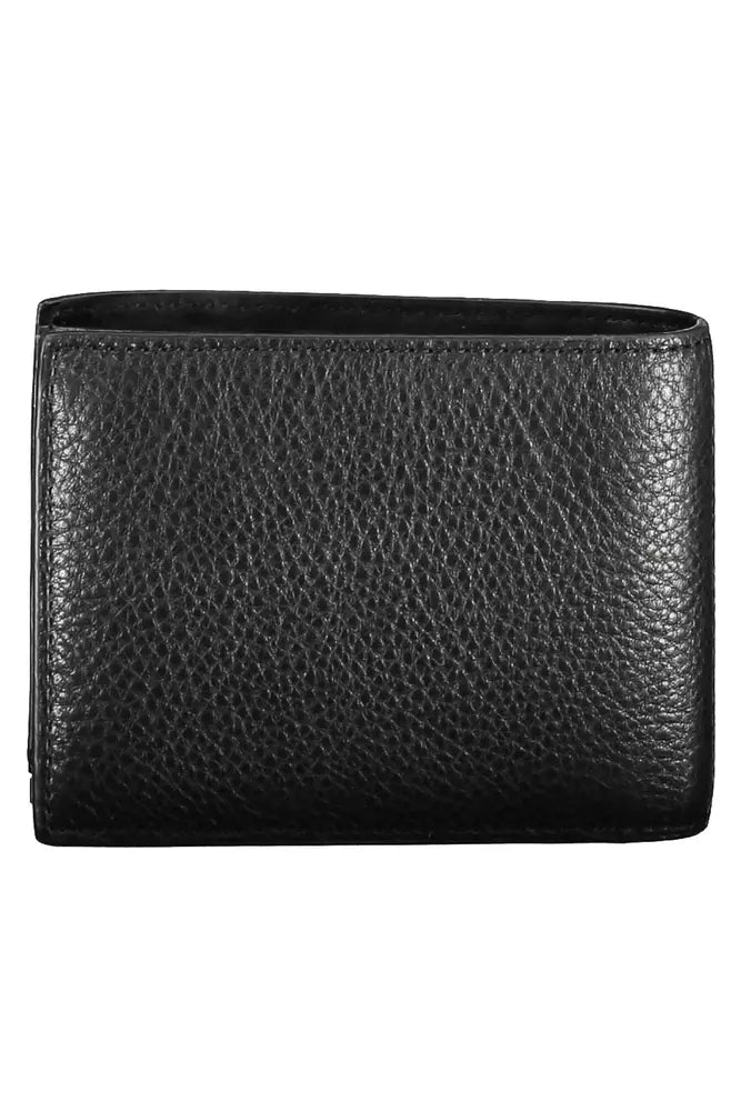 Black Leather Mens Wallet - SEHABRANDS