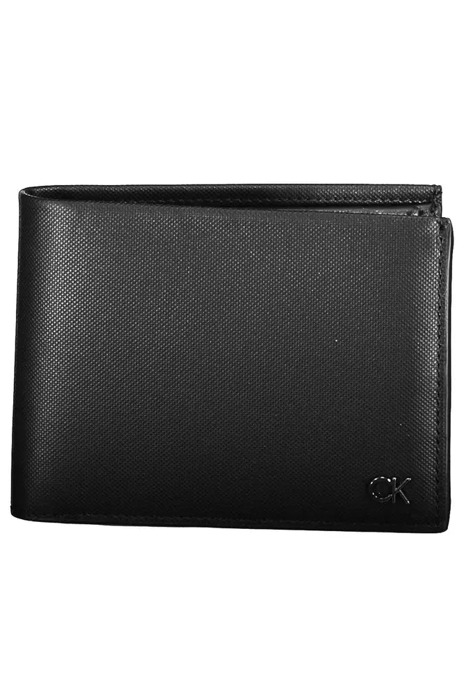 Black Leather Men Wallet - SEHABRANDS