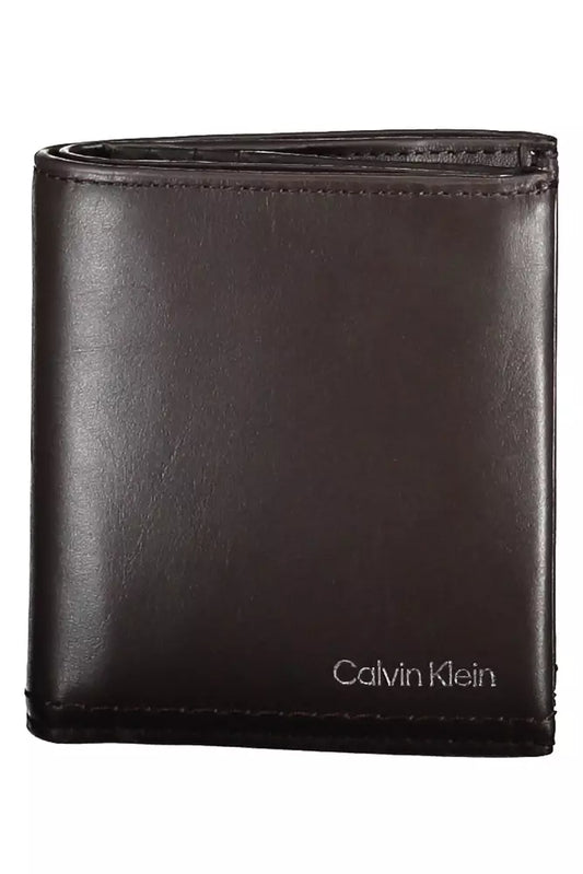 Brown Leather Men Wallet - SEHABRANDS