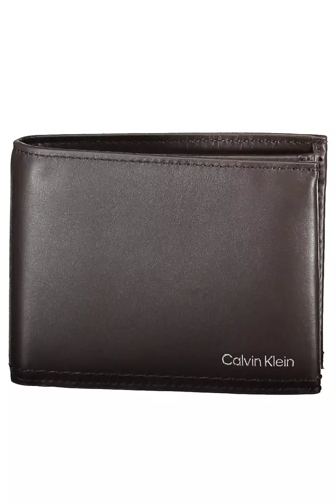 Brown Leather Men Wallet - SEHABRANDS