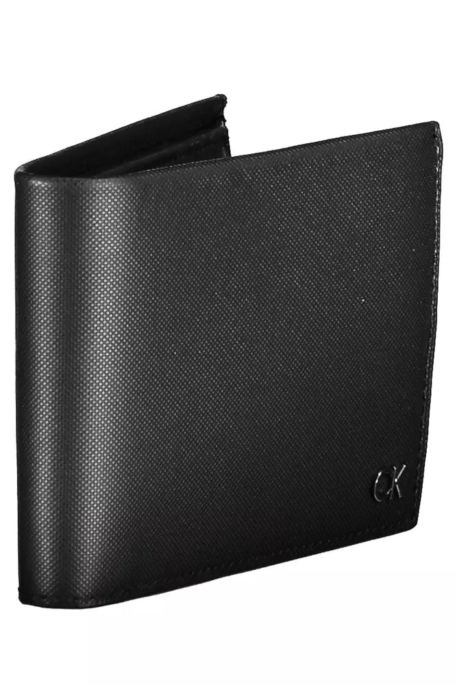 Black Leather Men Wallet - SEHABRANDS