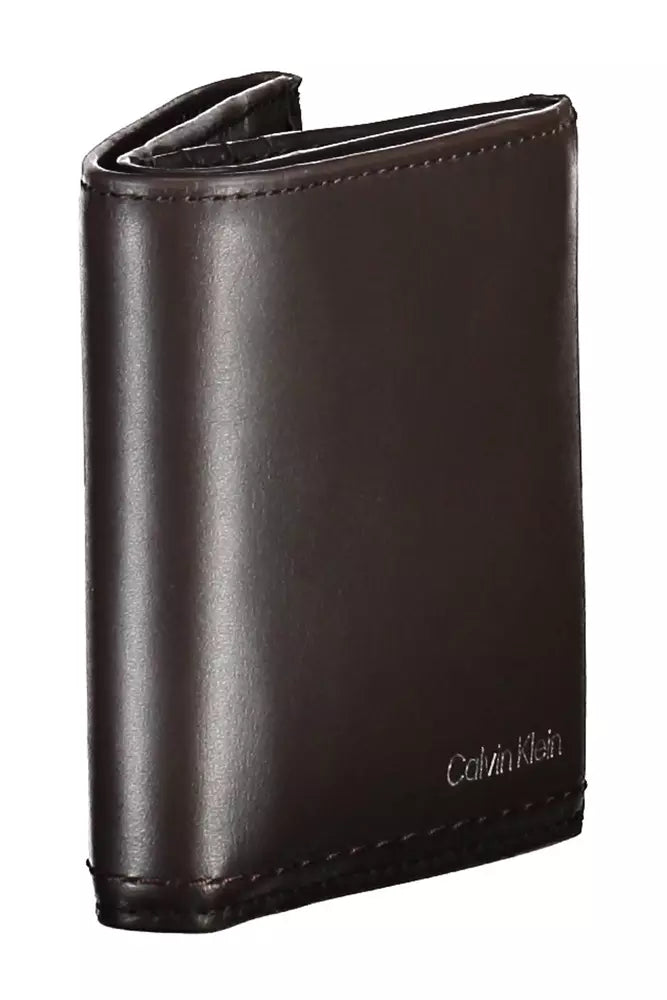 Brown Leather Men Wallet - SEHABRANDS