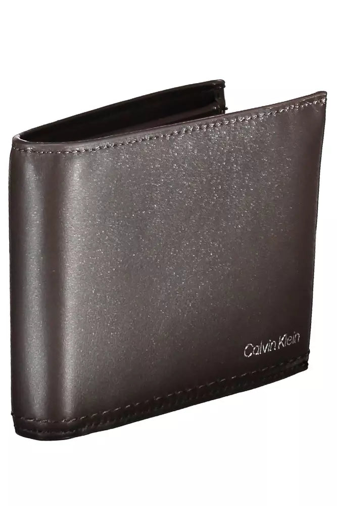 Brown Leather Men Wallet - SEHABRANDS