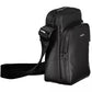 Black Polyester Men Shoulder Bag - SEHABRANDS