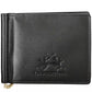 Black Leather Men Wallet - SEHABRANDS