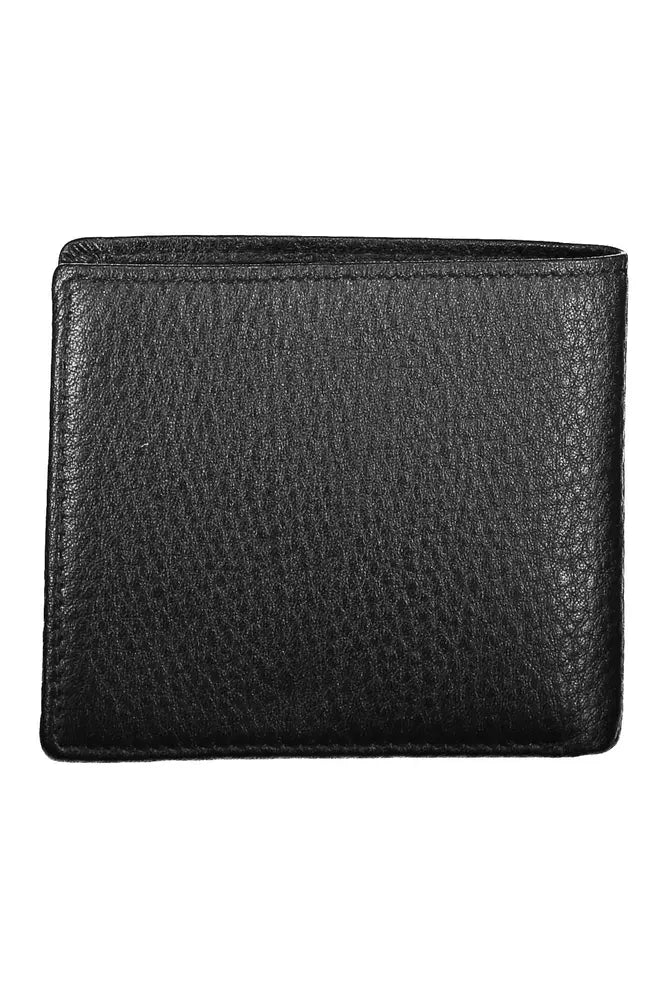 Black Leather Men Wallet - SEHABRANDS