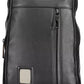 Black Leather Men Shoulder Bag - SEHABRANDS