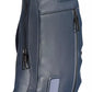 Blue Leather Men Shoulder Bag - SEHABRANDS