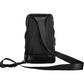 Black Leather Men Shoulder Bag - SEHABRANDS