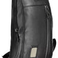 Black Leather Men Shoulder Bag - SEHABRANDS