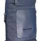 Blue Recycled Men Shoulder Bag - SEHABRANDS