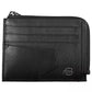 Black Leather Men Wallet - SEHABRANDS