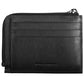 Black Leather Men Wallet - SEHABRANDS