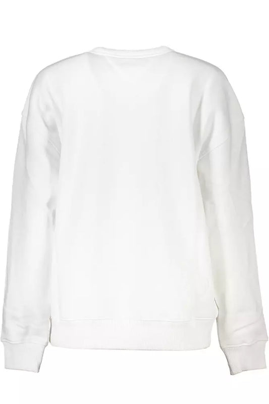 White Cotton Women Sweater - SEHABRANDS