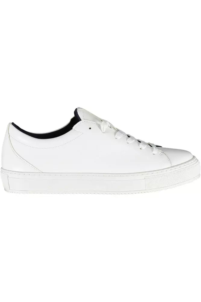 White Synthetic Women Sneaker - SEHABRANDS