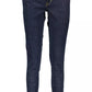 Blue Cotton Women Jeans - SEHABRANDS