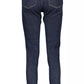 Blue Cotton Women Jeans - SEHABRANDS