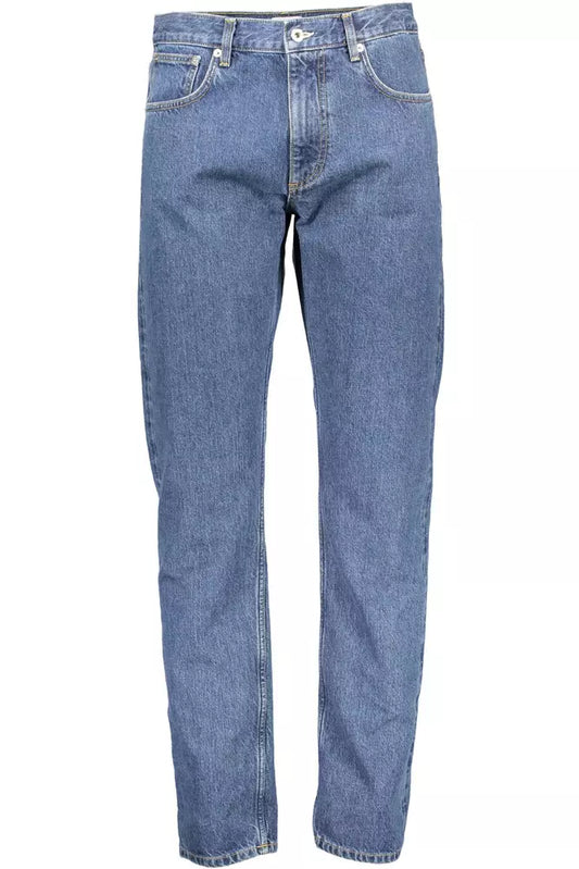 Blue Cotton Men Jeans - SEHABRANDS