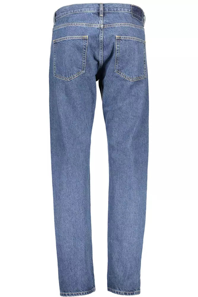 Blue Cotton Men Jeans - SEHABRANDS