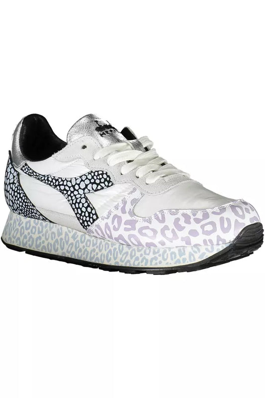 White Fabric Women Sneaker - SEHABRANDS