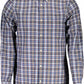 Blue Cotton Men Shirt - SEHABRANDS