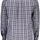 Blue Cotton Men Shirt - SEHABRANDS