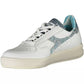 White Leather Women Sneaker - SEHABRANDS