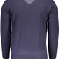 Blue Wool Men Sweater - SEHABRANDS