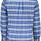 Blue Cotton Men Shirt - SEHABRANDS