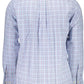 Light Blue Cotton Men Shirt - SEHABRANDS