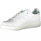 White Leather Women Sneaker - SEHABRANDS