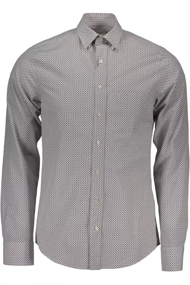 White Cotton Men Shirt - SEHABRANDS