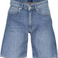 Blue Cotton Mens Bermuda Jeans - SEHABRANDS