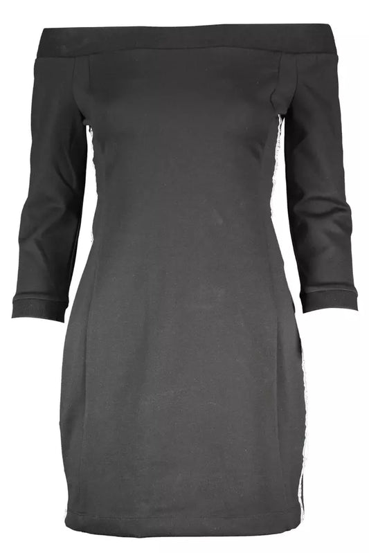 Black Polyester Women Dress - SEHABRANDS