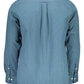 Blue Cotton Men Shirt - SEHABRANDS