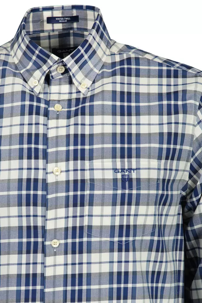 White Cotton Men Shirt - SEHABRANDS