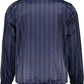 Blue Polyester Men Jacket - SEHABRANDS